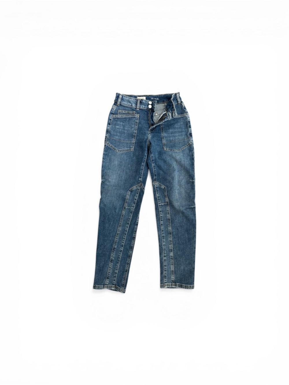 Pilcro Wanderer Denim Mid Rise Jean Size 26